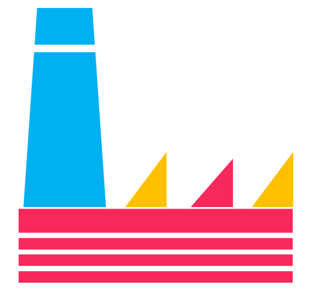 Chimney, Chemical Engineering Logo Design